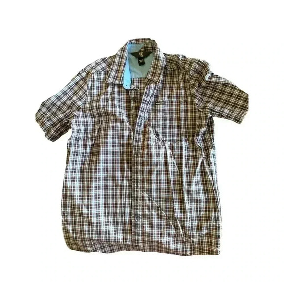 [5 for  $25] Volcom board button down shirt, size medium, EUC - Picture 3 of 4